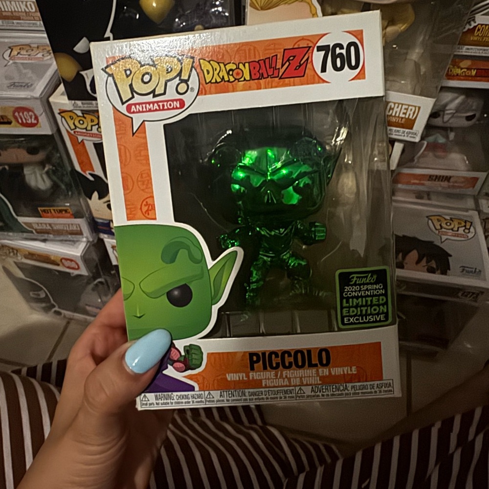 Funko Chrome Green Piccolo Pop! Vinyl Figure - Limited Edition